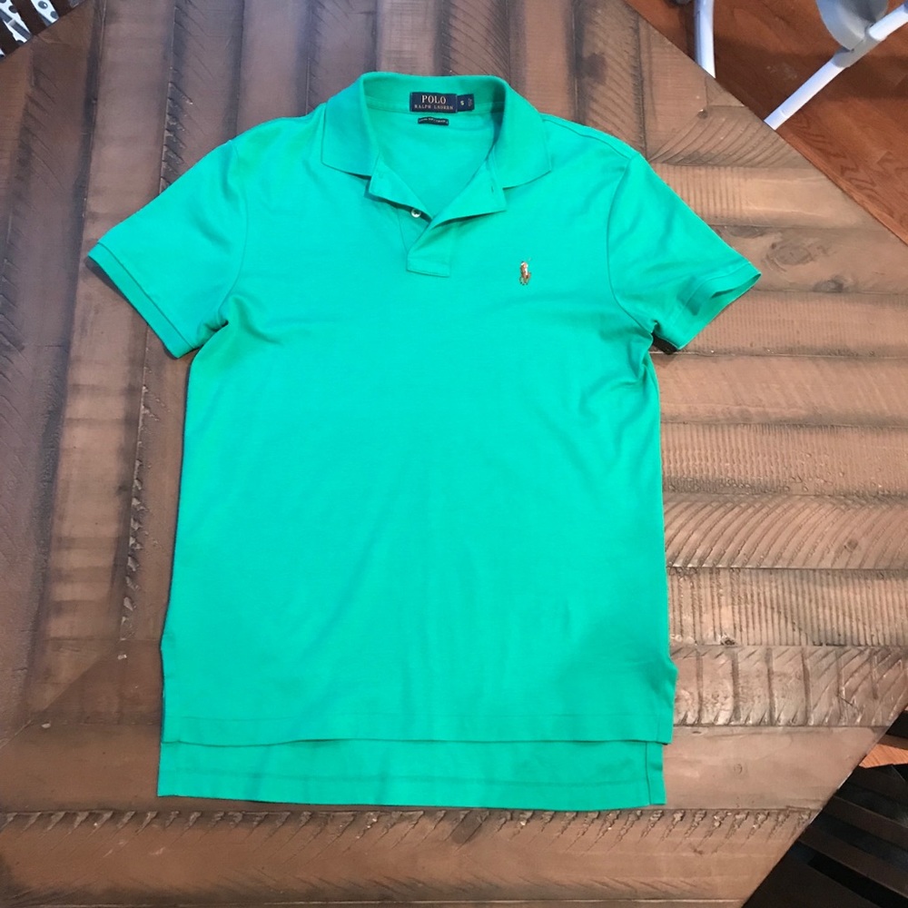 Men’s Turquoise Ralph Lauren Polo